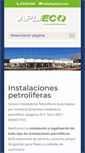 Mobile Screenshot of instalacionespetroliferas.net